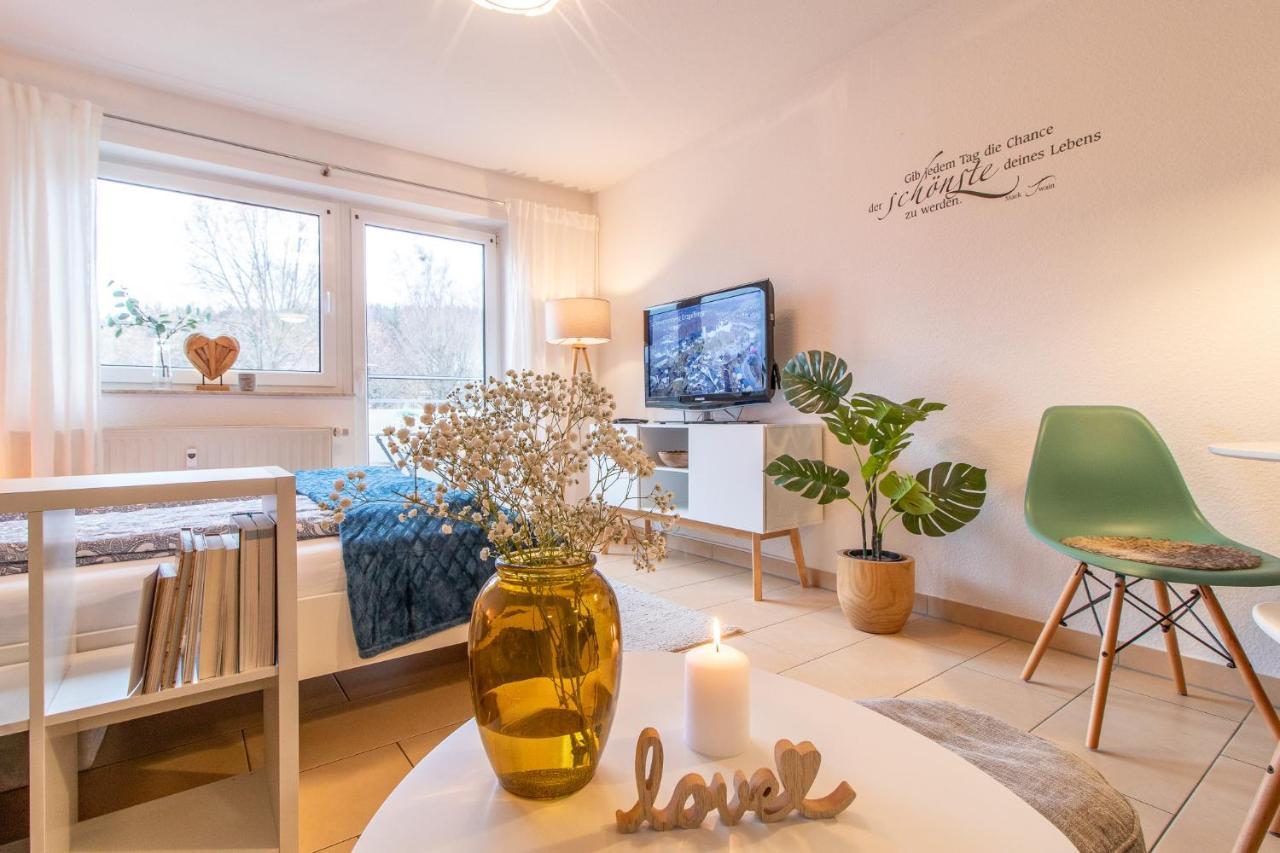 Modernes Apartment Im Gruenen I Balkon I Wlan I Stellplatz Schwarzenberg  Luaran gambar